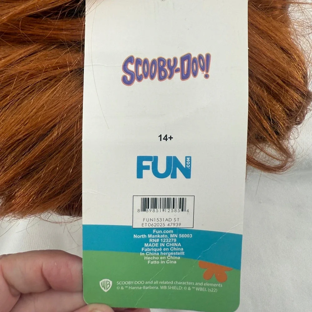 Scooby Doo Shaggy Costume Wig Fun World Halloween‎ Cosplay Adult NEW